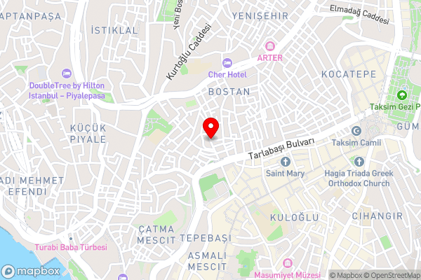 Istanberry - Queen Apartments - Hotel Location Map