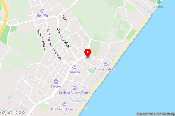 İstanbul Beach Hotel - Hotel Location Map