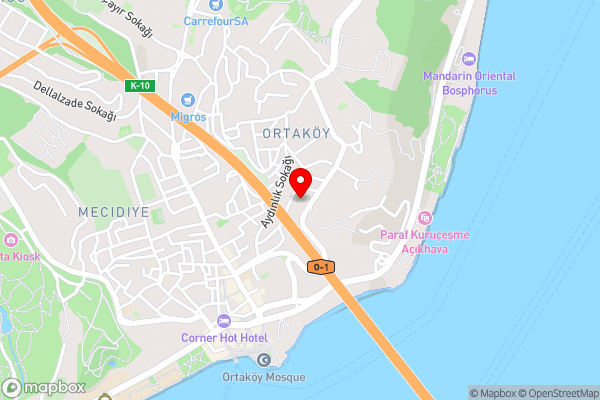 İstanbul Bosphorus Hotel Symbola - Hotel Location Map