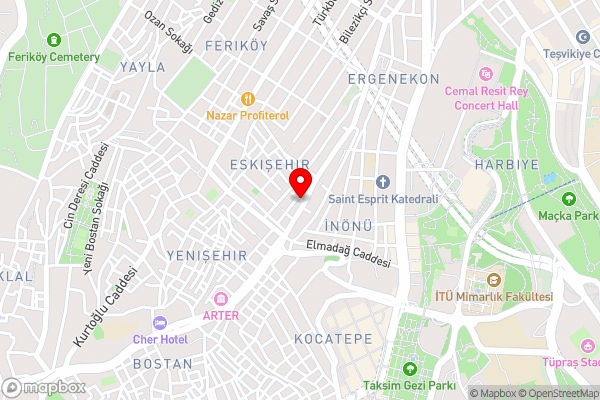 Istanbul Dora Hotel - Hotel Location Map