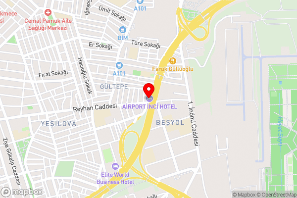 Istanbul Fair Hotel - Hotel Location Map