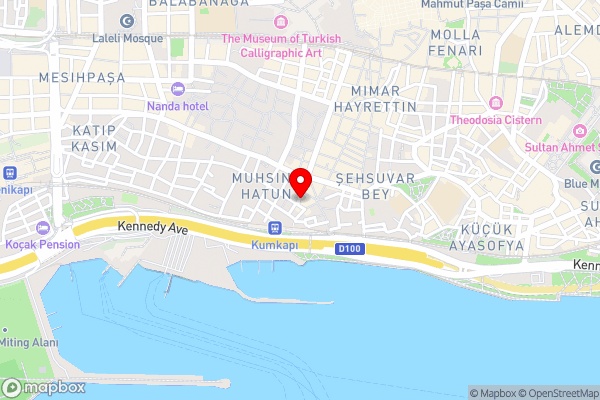 Istanbul Family Apartment - Hotel Location Map