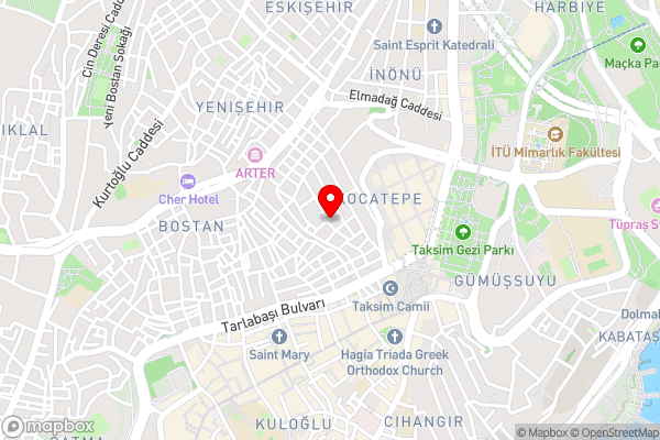 Istanbul Hub Flats - Hotel Location Map