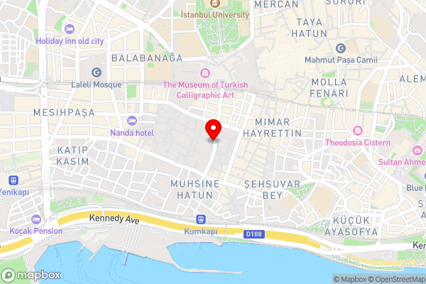 Istanbul My Assos Hotel - Hotel Location Map