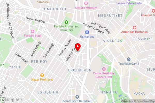 Istanbul Newcity Hotel - Hotel Location Map