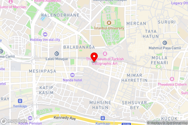 Istanbul Town Hotel - Hotel Location Map