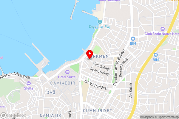 Istankoy Hotel - Hotel Location Map