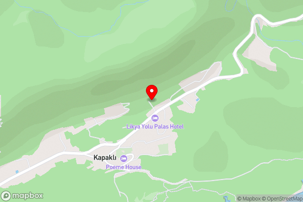 Istlada Taş Ev Apart - Kekova View - Hotel Location Map