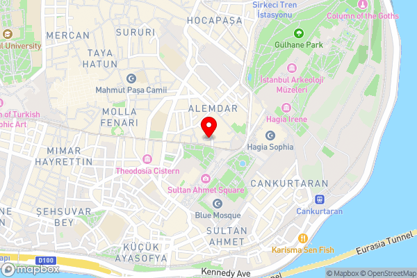 IVY SULTANAHMET - Hotel Location Map