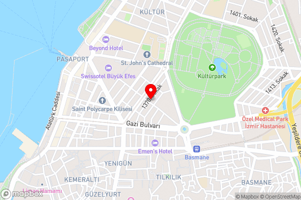 Izan Hotel - Hotel Location Map