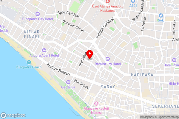 Jasmin 4 - Hotel Location Map