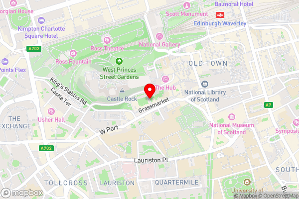 JOIVY Amazing Location - Charming Apartment by the Edinburgh Castle! - Hotel Location Map