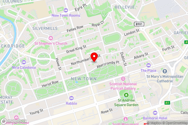 JOIVY Contemporary and Vibrant 1BR flat near Princes Street - Hotel Location Map