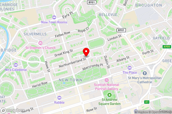 JOIVY Converted Flat in Historic Building in New Town - Hotel Location Map