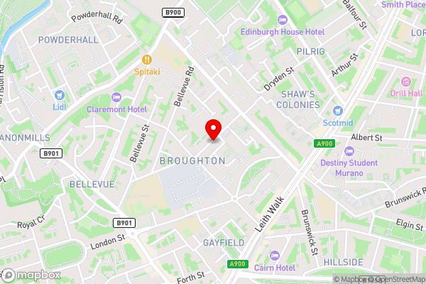 JOIVY Inviting Apartment near Leith Walk - Hotel Location Map