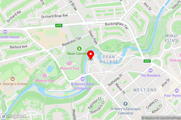 JOIVY Stylish Apt Next to Dean Village with Free Parking - Hotel Location Map