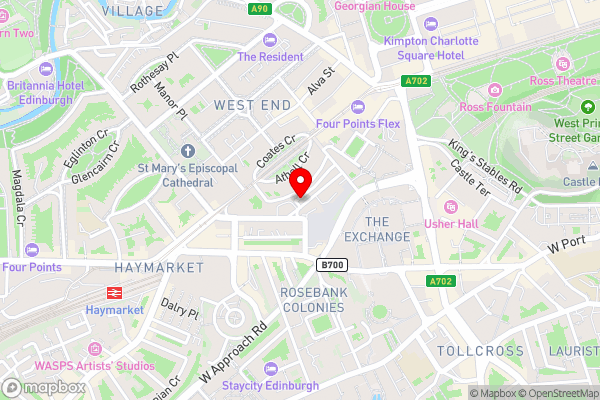 JOIVY Superb 2-BR Flats in the heart of Edinburgh - Hotel Location Map