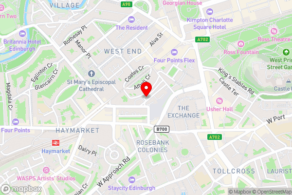 JOIVY Superb Flats in the Heart of Edinburgh - Hotel Location Map