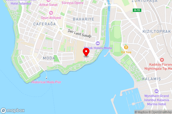 Juliet Rooms & Kitchen - Hotel Location Map