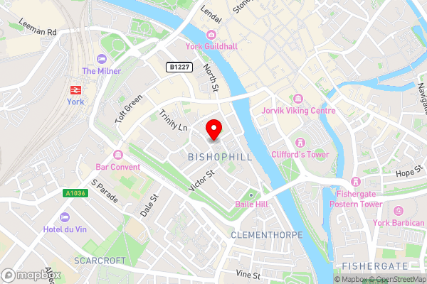 Juliet's - Hotel Location Map