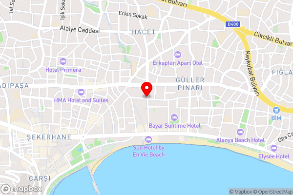 Kadeer Hotel - Hotel Location Map