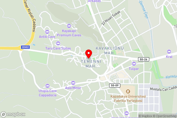 Kadievi - Hotel Location Map