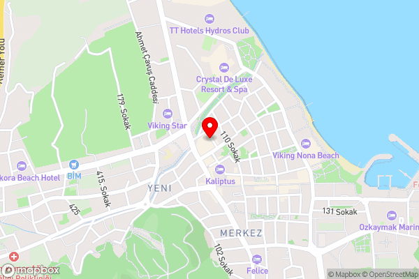 Kaftans City Hotel by RRH&R - Hotel Location Map