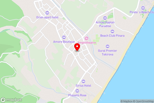 Kagan Holiday Apartments - Hotel Location Map