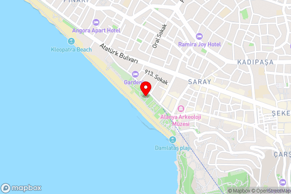 Kahya Apart-Hotel - Hotel Location Map