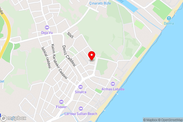 KALİDA APART - Hotel Location Map