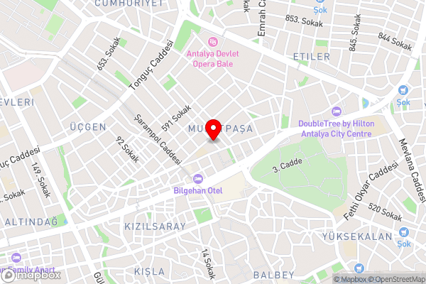KALİSPERA HOTEL - Hotel Location Map