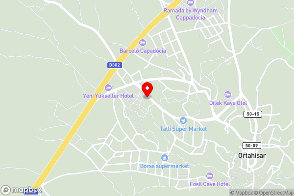 Kapadokya Tatil Evi - Hotel Location Map