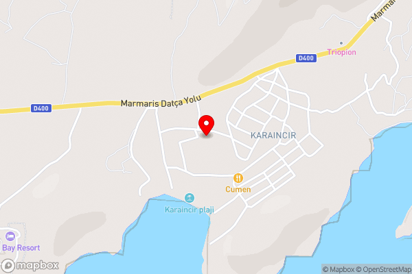 Karaincir Suit Otel Datça - Hotel Location Map