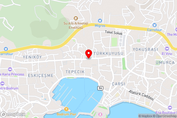 Kardelen Otel - Hotel Location Map