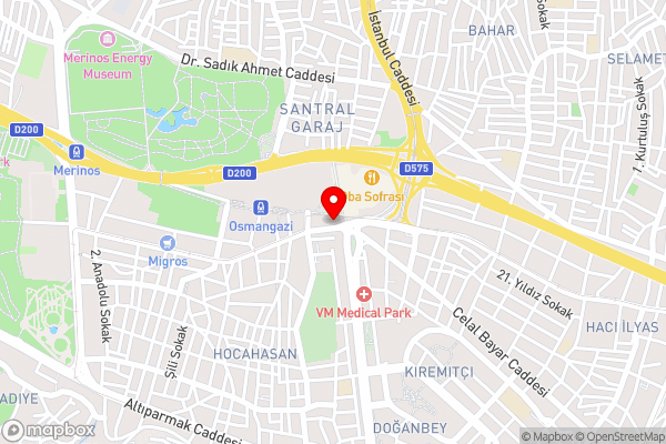 Kardes Hotel - Hotel Location Map