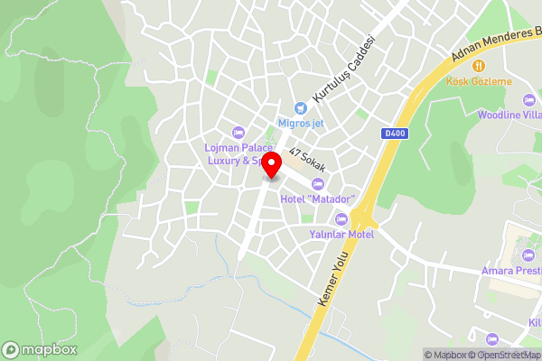 kardeşler apart - Hotel Location Map