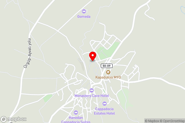 Karis Cave Cappadocia - Hotel Location Map