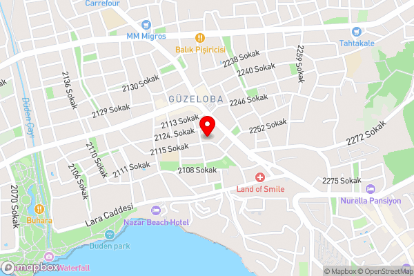 KARPUZKALDlRAN KARŞlSl MÜSTAKiL GİRiŞLİ BAHÇELi - Hotel Location Map