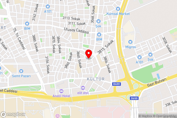 KARTALKAYA APART OTEL - Hotel Location Map