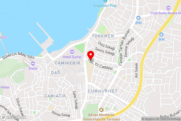 Karya Hotel - Hotel Location Map