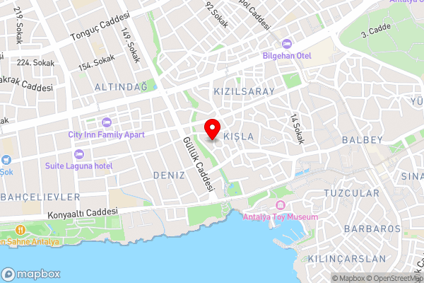 KARYA KONAKLAMA - Hotel Location Map