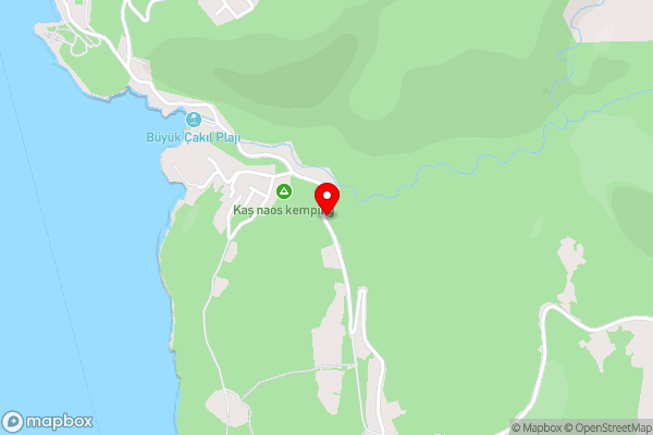 Kaş Joy Glamping - Hotel Location Map