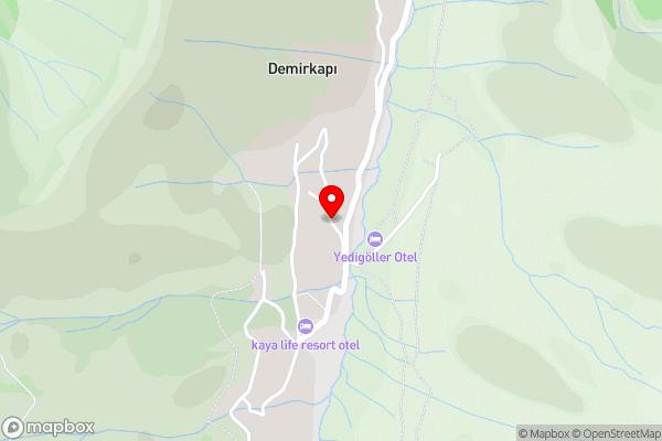 Kaya Life Resort - Hotel Location Map