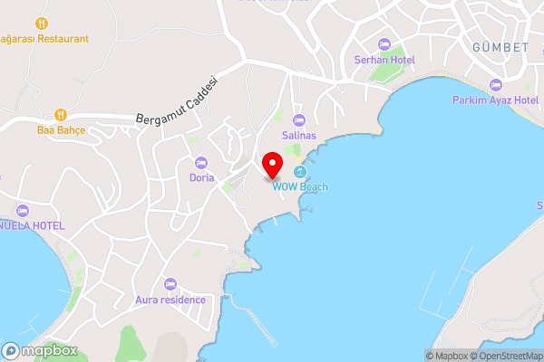 Kaya Palazzo Resort & Residences Le Chic Bodrum - Hotel Location Map