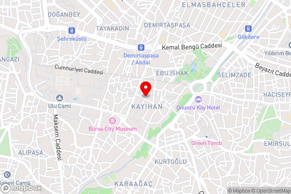 Kayhan City Hotel - Hotel Location Map