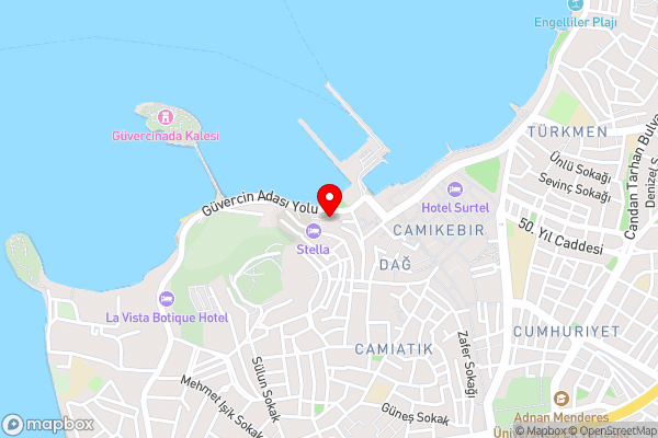 Kayhanbey Hotel - Hotel Location Map