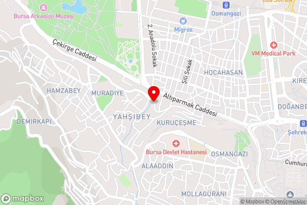 Kayıbeyi Hotel & Restaurant - Hotel Location Map