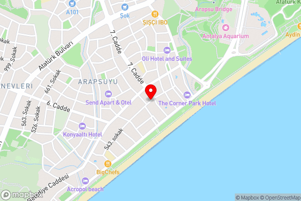 KAYMAZ PANSİYON - Hotel Location Map