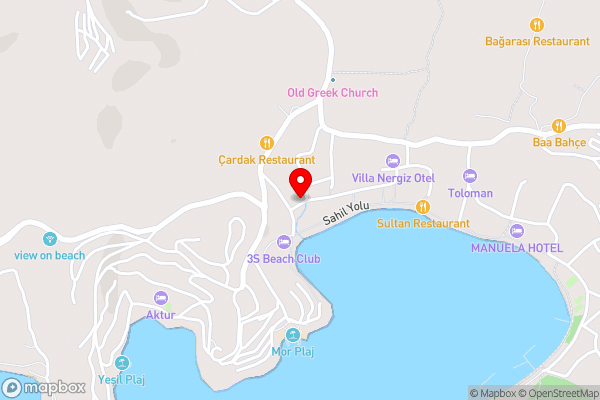 Kaynak apart otel - Hotel Location Map