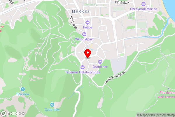 Kemer Babel Residence - Hotel Location Map